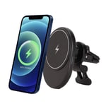 New Magnetic Car Charger Fast 360° Rotatable Phone Holder Wireless Vehicle Charg