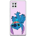 ERT GROUP Coque de téléphone Portable pour Samsung A42 5G Original et sous Licence Officielle Disney Motif Stitch 013 Parfaitement adapté à la Forme du téléphone Portable, Coque en TPU