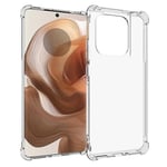 Motorola Edge 50 Ultra 5G - Shockproof gummi cover - Transparent