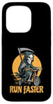 Coque pour iPhone 15 Pro Courez plus vite | Grim Reaper Halloween