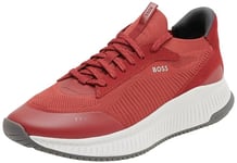 BOSS Men's Ttnm Evo_slon_knsd Running, Open Red, 10 UK