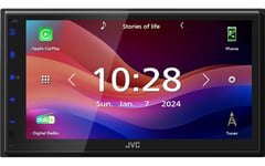 Jvc Kw-M595dbt, Svart, 22 W, 20 - 20000 Hz, 4 O, Ntsc, Pal, Aac, Flac, Mp3, Wav, Wma