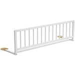 AT4 - Barrière de lit enfant essentiel en bois - Blanc