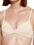 Pepper Wireless Bra | Zero-G Wirefree Lift-Up Bra, Gravity-Defying Wireless Push-Up Bra for Women (30A-40AA Cups), Sand, 34AA