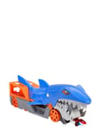 Hot Wheels City Shark Chomp Transporter Blå