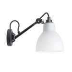 104 Vegglampe Svart/Polycarbonat - Lampe Gras