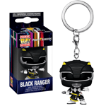 Funko POP! Keychain Power Rangers Black Ranger Vinyl Keyring New