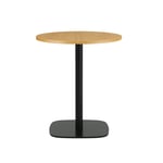 Normann Copenhagen - Form Cafe Table H74,5 Ø60 cm Oak - Matbord - Simon Legald - Träfärgad - Metall/Trä