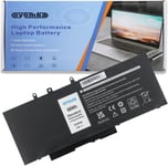 93FTF Batterie de Rechange pour Ordinateur Portable Dell Latitude 5280 5480 5490 5580 5590 E5480 E5580 E5580 E5490 E5590 5491 5591 Precision 15 3520 3530 Series 0DY9NT 5YNT HR4.451-BBZG