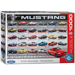 EuroGraphics- Ford Mustang Evolution Puzzle, 6000-0684, Multicolore