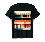 Synth Keyboard Design Analog Music Instrument T-Shirt