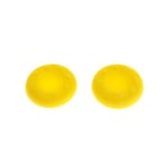 OSTENT Analog Joystick Button Protector Compatible for Sony PS2/3 Microsoft Xbox 360 Controller Color Yellow Pack of 6