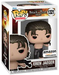 Figurine Funko Pop - L'attaque Des Titans (Snk) N°1321 - Eren Jaeger - Métallique (68655)