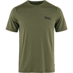 Fjällräven Men's Abisko Wool Logo Short Sleeve Laurel Green, XXL