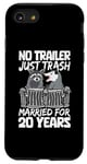 iPhone SE (2020) / 7 / 8 Opossum Raccoon No Trailer just Trash Married for 20 Years Case