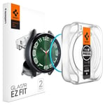 Samsung Galaxy Watch 6 Classic (47mm) Spigen EZ Fit GLAS.tR Skjermbeskytter - 2 stk - Gjennomsiktig