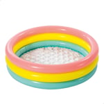 NEW INTEX INFLATABLE PADDLING POOL 3 RING SUNSET KIDS SWIMMING FUN - NEW