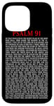 iPhone 14 Pro Max Psalms 91 Full KJV Bible Verse Protection & Safety Blessing Case