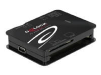 Delock - Kortläsare (MMC, SD, xD, microSD, MS Micro, CFast Card) - USB 2.0