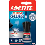 Colle Cyanoacrylate LOCTITE SUPERGLUE-3 Pinceau 5g