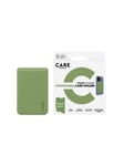 CARE by PanzerGlass Fashionable Card Holder Green iPhone