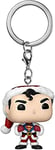 Funko Pop! Keychain: DC Holiday - Superman - (WMT) - DC Comics- Mini-Figurine en Vinyle à Collectionner Porte-clés Fantaisie - Cadeau de Noël - Idée de Cadeau - Produits Officiels