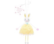 Fair Trade Handmade 'Happy Easter! Bunny Kisses and Easter Wishes' Character