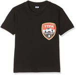 Trinidad et Tobago-Trinidad et Tobago logo junior T-Shirt Football, Noir, FR : 2 Ans (Taille Fabricant : 2 Ans)