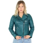 Blouson Giorgio  Blouson en cuir LOVELY  ref 48864 Emeraude