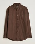 orSlow Button Down Shirt Burgundy