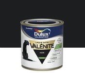 Peinture laque glycéro noir satin 0.5l DULUX VALENTINE valénite