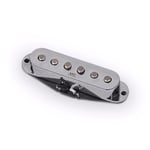 MEC Classic Alnico V Single Coil Guitar Pickup, Neck & Bridge - Chrome Cover