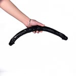 The Johnson 16 Inch Silicone Double Ended Monster Dildo (Black)