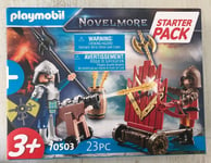 BOITE SET PLAYMOBIL PLAYMO 70503 CHEVALIER DE NOVELMORE STARTER PACK