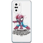 ERT GROUP Coque de téléphone Portable pour Xiaomi MI 11i/ REDMI K40/K40 Pro/POCO F3/ F3 Pro Original et sous Licence Officielle Marvel Motif Spider Man 021, Coque en TPU