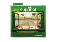 Cuprinol Uv Guard Decking Oil Natural 2.5 Litre CUPDON25L