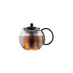 Assam - Théiere A Piston Bodum , Couvercle Plastique, Filtre En Inox, 1.0 L Bodum