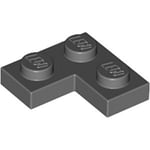 Corner Plate 1 x 2 x 2 (Dark Stone Gray)