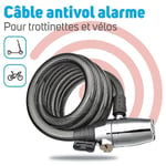 Beeper - Antivol câble avec alarme 110 dB - 120 cm