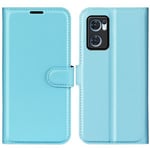 Oppo Find X5 Lite 5G      Pu Wallet Case    [Lightblue]