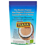 TIANA Fairtrade Organic Raw Crystallised Coconut Nectar, Sugar Alternative, Pack of 1