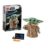 LEGO 75318 Star Wars L’Enfant: Kit de Construction de Bébé Yoda, pour Fans du Mandalorien, Collection et Décoration, Idée Cadeau pour Enfants de 10 Ans et Plus, Figurine Articulée