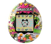 Bandai Tamagotchi Original Kuchipatchi Comic Book Shell | Tamagotchi Original Cyber Pet 90s Adults and Kids Toy with Chain | Retro Virtual Pets are Great Boys and Girls Toys or Gifts for Ages 8+