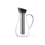 Viva Scandinavia Infusion Carafe à thé glacé Petite avec Filtre, Noir, 1.4 Litre