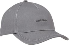 Calvin Klein Casquette Homme Baseball, Gris (Iron Gate), Taille Unique