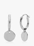 Monica Vinader Siren Muse Mini Drop Huggie Hoop Earrings