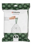 Brabantia 138546 PerfectFit Bin Liners Size R/36 Litre Thick Plastic Trash Bags