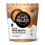 Planet Paleo Organic Golden Turmeric Bone Broth Collagen Protein - 450