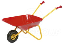 Rolly Toys - Metal Play Wheel Barrow Wheelbarrow Red / Yellow Age 2 1/2 Plus