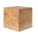 ferm LIVING Burl Cube sidebord 40x40 cm Natural